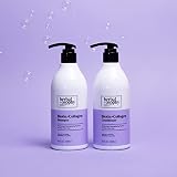 Herbalosophy Biotin & Collagen Shampoo & Conditioner Set, Repair Dry, Damaged Thinning Hair, Promote