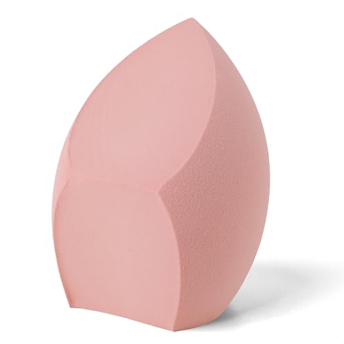 Spugnette Trucco Make Up Professionali, Beauty Blender Senza Lattice per Fondotinta Liquido, Crema e Polvere, Morbide, Riutilizzabili, Applicazione Uniforme