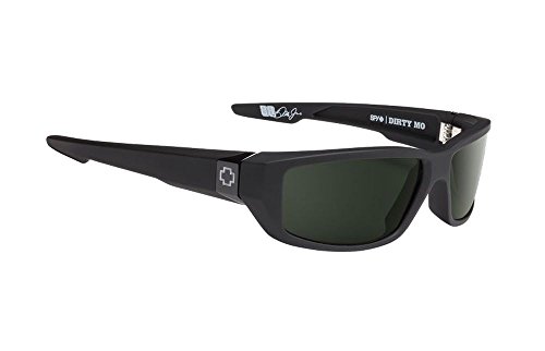 SPY Optic Dirty Mo Matte Black Sunglasses - Grey Lenses3