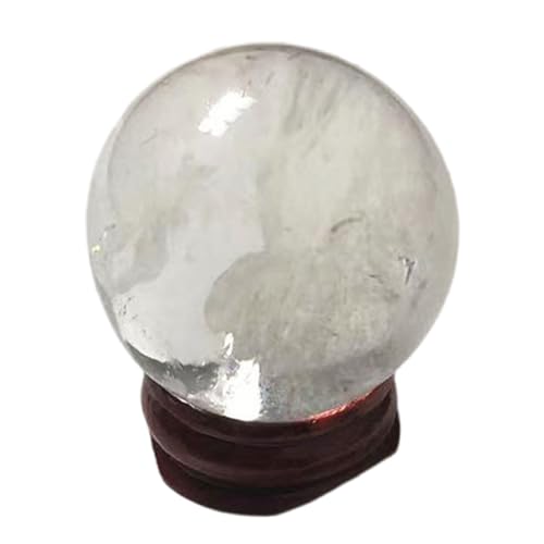 Boule de cristal de roche quartz clair naturelle pour maison