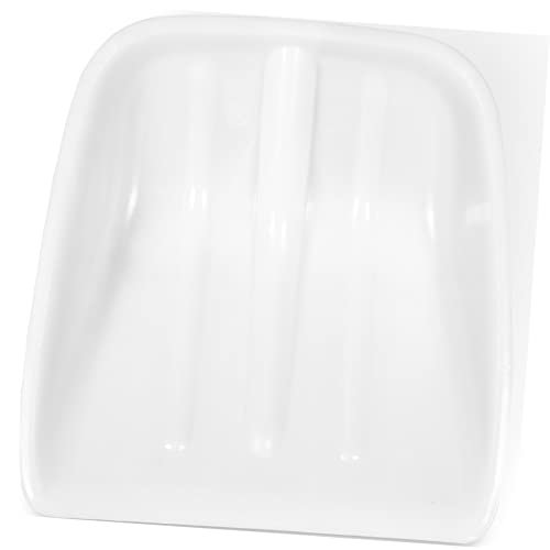 HANABASS Snow Shovel Accessories Shovel Parts Wide Snow Replacement Snow Ice Scraper Car Bling Accessories Car Snow Shovel Snow Remover for Driveway Polypropylene Ice Shovel White Window
