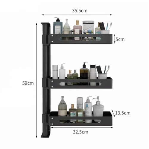 Support de douche sans perçage pour résoudre le manque de rangement