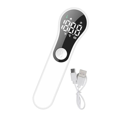 Temperature Meter, Infrared Gauge, Touchless 2-In-1 Mode With 1.5×0.97×4.79 Inches, Health Monitor For Adult Care, Baby Wellness, Elderly, Clinical Use, Home Checks, Hospital Staff