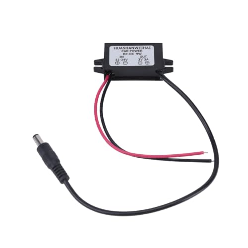 Image of 12V to 24V Step Down Power Converters Module 3V 3A Output with 5.5X2.1Mm Plugs for Toys LED Lights