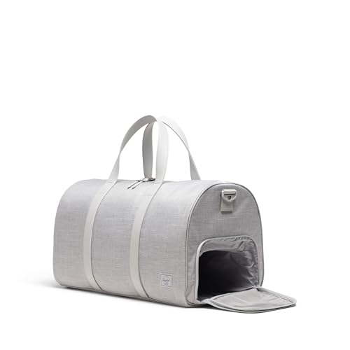 Image of Herschel Unisex Novel Duffle, Grey Crosshatch (Limited Edition), Standard - 43L, Novel Duffle