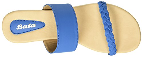 Image of Bata Baroque Th Women's Blue Thong - 5 UK (5719908)