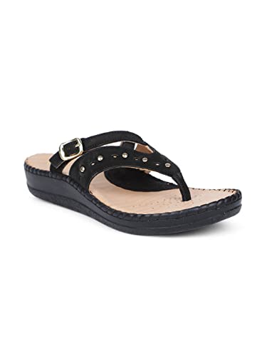 Scholl Womens HAMLET Fashion Slippers (6736175_BLACK_6 UK) (B00LA4RSAK) Amazon Price History, Amazon Price Tracker
