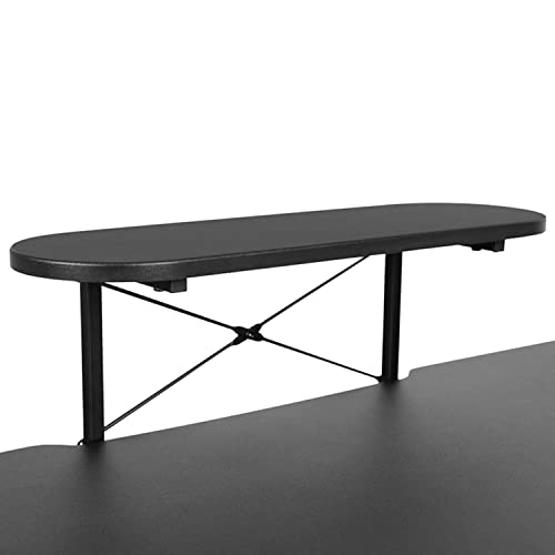 Flash Furniture Mallot Black Gaming Desk With Cup Holder, Headphone Hook, And Monitor/Smartphone Stand #TOP7