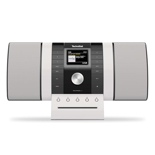 TechniSat MULTYRADIO 4.0 SE - Internetradio (WLAN Radio, DAB+, UKW, Spotify, Bluetooth, CD-Player, USB, Farbdisplay, 2 x 10 Watt Stereo Lautsprecher)...
