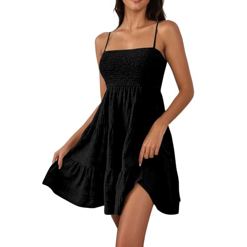 Robe décontractée texturée et respirante avec manches d'été