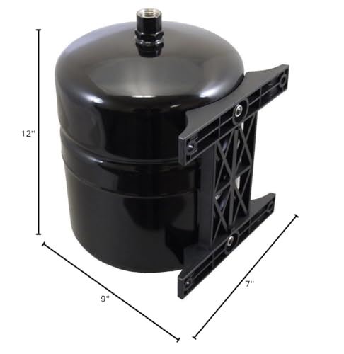 2 Gallon Accumulator Expansion Tank With Wall Mount Bracket 1/2" Female NPT