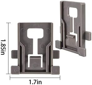 Mintu Dishwasher Top Rack Adjuster Compatible With Whirlpool WDT730PAHZ WDT910SAYM1 WDT970SHAZ0 Replacement For Whirlpool WDT730PAHB0 WDT750SAHZ0 WDT970SHAV0 WDT910SAYM3 WDT730PAHV0 WDT910SAYM2 more
