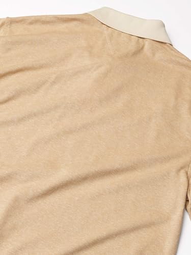 Tommy Hilfiger Men's Slim Fit Linen-Cotton Pocket Mesh Polo Shirt (Champagne, 2XL)2