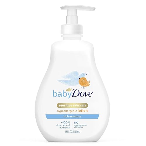 Image of Baby Dove Lotion, Rich Moisture, 13 Ounce (Pack of 4)