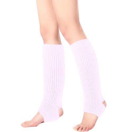 1 Pairs Leg Warmers for Women Girls 80s Warmer Knitted Stirrup Leg Warmers for Yoga Dance Ballet Party Accessories2