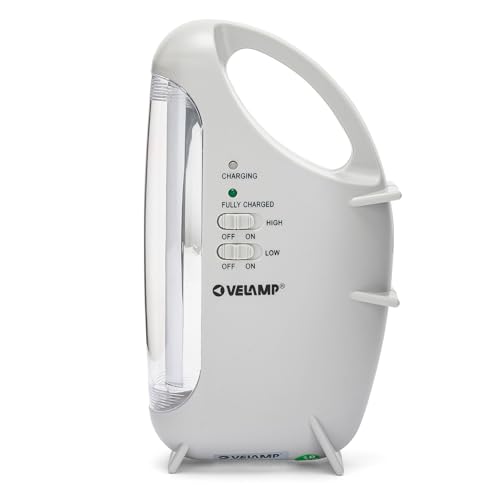 Lampe LED portative rechargeable Velamp IR160EVO 320 lumen gris clair - 2