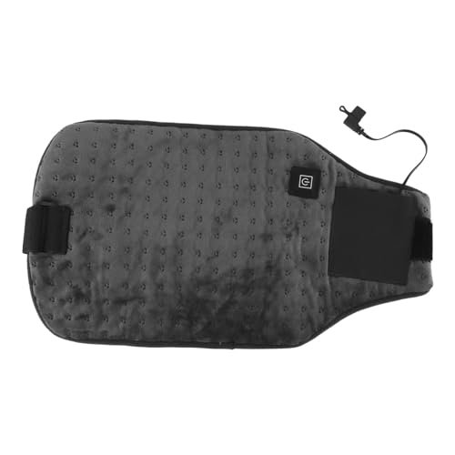 Ceinture chauffante Jeffergarden en tissu doux thermique USB gris