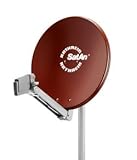 Kathrein Kathrein CAS 80ro Parabolantenne 75 cm rotbraun multifeedKat:Home Entertainment/Antennensysteme