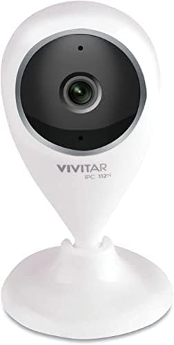 Vivitar IPC112G Night Vision Wide Angle High Definition Wi-Fi Smart Security Camera (HOME, BABY & PETS MONITORING) Compatible With IOS and Android, Works With The Google Assistant And Amazon Alexa
