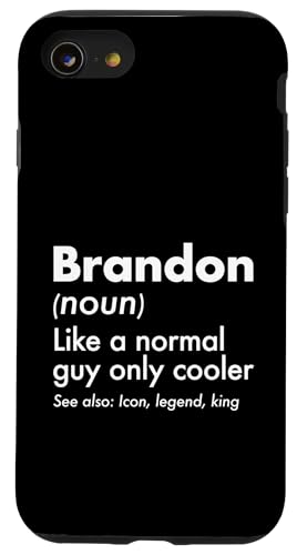 Brandon Like A Normal Guy Only Cooler ���W�F���h�L���O �t�@�[�X�g�l�[�� �X�}�z�P�[�X iPhone SE (2020) / 7 / 8 �p