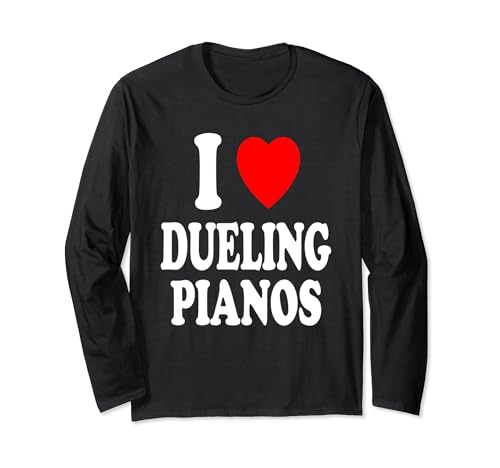 I Heart (Love) Dueling Pianos Entretenimiento Audiencia Manga Larga