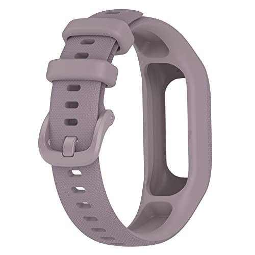 Image of 3PCS Soft Silicone Bands Compatible with Garmin Vivosmart 5 Straps Replacement Wristbands Bracelet Band Case Cover for Women Men, Small /Large Size