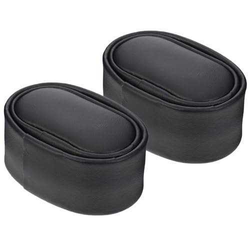 COOPHYA 2個 自動巻き時計用ワインディングマシーン枕 柔らかく機械式腕時計を優しく保護 ブラックウォッチクッション コレクター向け収納