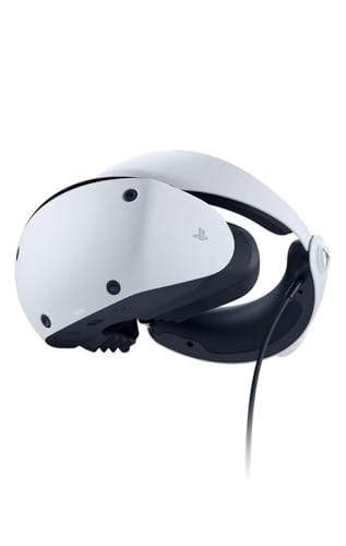 Sony, PlayStation VR2 PS5, Casque VR + Manette PS VR2 Sense, Casque de Réalité Virtuelle pour PS5, Compatible avec Console PlayStation 5, Couleur : Noir et Blanc