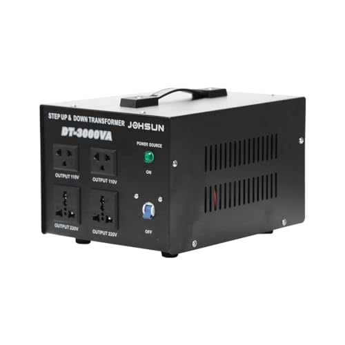 CHAOFLIGHT Voltage Converter, 3000W 110V to 220V Step up 220V to 110V Step Down AC Multifunctional Power Converter(AU Plug) Protection Universal, for Printer Rice Cooker, Fan, Computer (3000W)