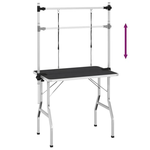 Mesa de afeitar para perro y gato con superficie antideslizante de goma Mangloder 7