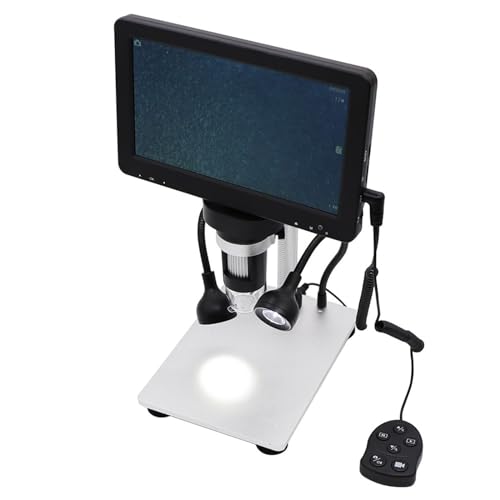 Microscopio digital industrial de 7 pulgadas con lupa de 12MP y zoom 1200X HD para soldadura
