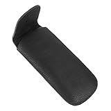 Mikinona 1pc Practical Leather Harmonica Case Ten-hole Storage Box for Blues Harmonica Stylish and Protective Holder for Travel for Beginners and Music Enthusiasts Black