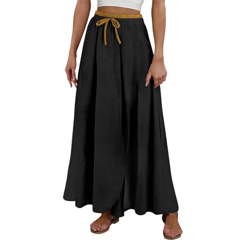 Jupe midi ample taille haute XXL finie la sensation de serrage