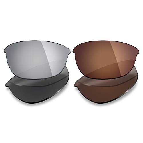 Image of Mryok 2 Pair Polarized Replacement Lenses for Oakley Half Jacket 2.0 Sunglass - Options