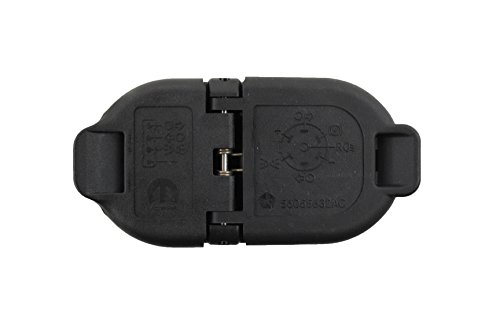 Chrysler 56055632AC 7-Way Trailer Connector , Black