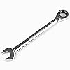 Egofine 7mm Ratcheting Combination Wrench Metric, Industrial Grade Gear Spanner with 12-Point Design, 72-Tooth Ratchet, Chrome Vanadium Steel