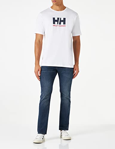 Helly Hansen HH Logo Maglietta, Uomo, Bianco, 2XL