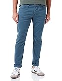 Scotch & Soda Herren Ralston - Garment-Dyed Slim Fit 5-Pocket Broek Hose, Steel 0562, 31W / 32L