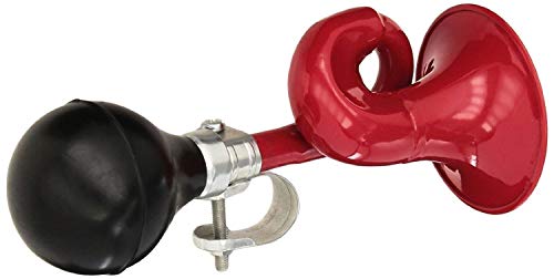 Coolrunner Bugle Horn, Retro Clown Horn, Kids Bike Horn, Classic Vintage Metal Twist