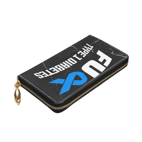 Fuck Type 1 Diabetes Awareness Wallet Card Bag4