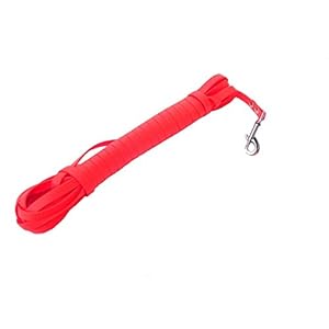 MJH Beta BioThane lijn 5m lang/9mm oranje