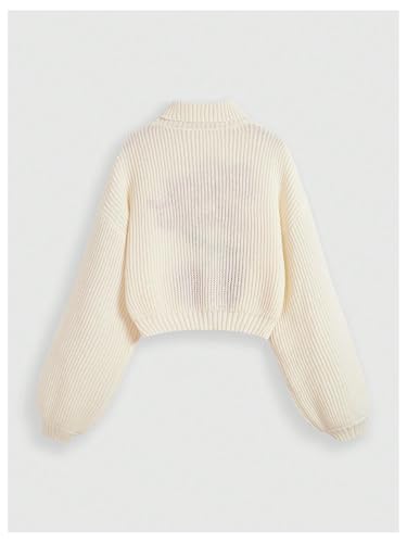 Women's Cherry Embroidered Turtleneck Sweaters Long Sleeve Knit Pullover Tops Knitwear2