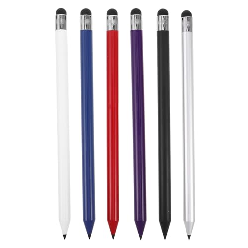 Lápices ópticos capacitivos FUOYLOO (6 piezas) multicolores para móvil y tablet