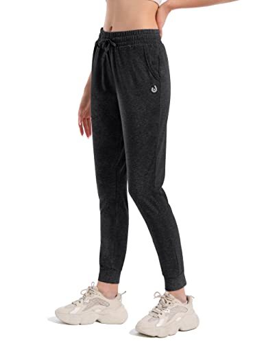 Hartpor Women's Sweatpants Joggers Cotton Yoga Lounge Sweat Pants Casual Running Athletic Pants With Pockets, Dark Grey Xl #TOP1