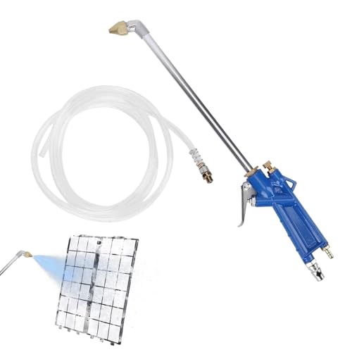 Pistola de aire comprimido de alta presión, herramienta de pulverización con manguera, herramienta de limpieza de varillas de extensión ergonómica para mantenimiento de interiores, comercial