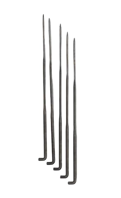 FILZ FUNK Wool Roving Needles Tool Kit| Needles Professionals Grip Finger Cot Tools Needlecrafts & Yarn | Spinning & Felting Set (Silver, 5 Pcs)-image-32