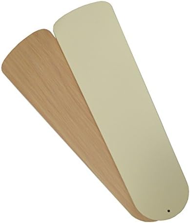 Harbor Breeze 5-Pack 18.6-in White/Oak Reversible Ceiling Fan Blade