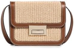 Loeffler Randall Women's Desi Crossbody Bag with Lock Hardware