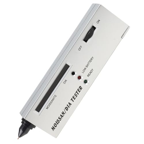 Xweptuy - Test Or Kit Testeur en or, kit professionnel de testeur en or pour les bijoux, dispositif électronique de diamant haute précision portable