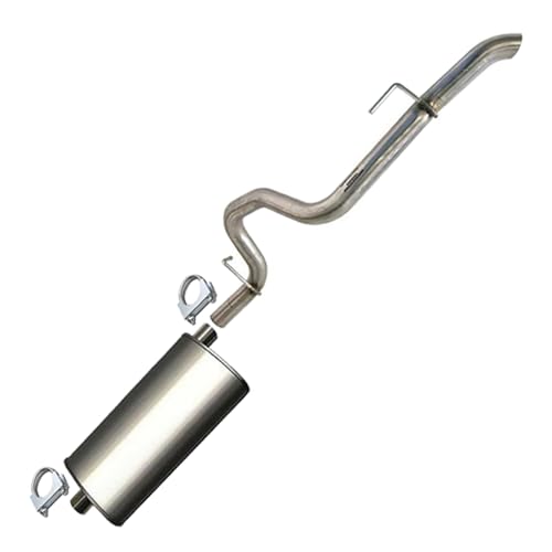 Northeastern Exhaust | Stainless Steel Exhaust Muffler, Tail Pipe Exhaust System Kit…